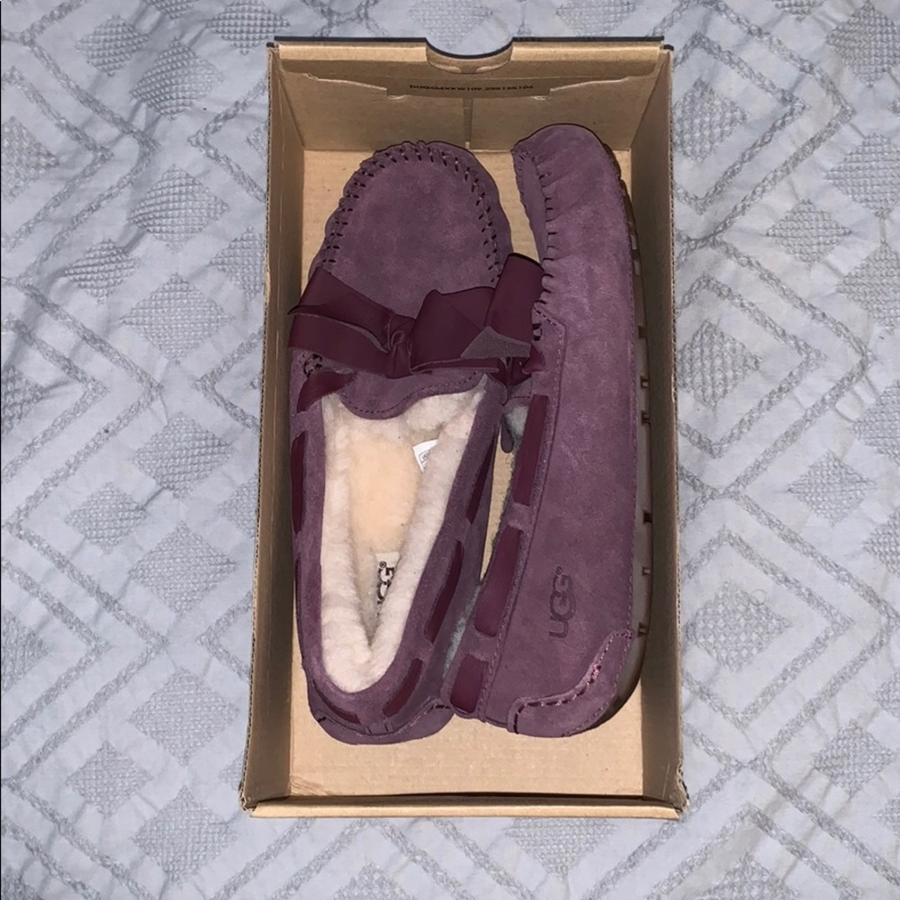 UGG purple slippers